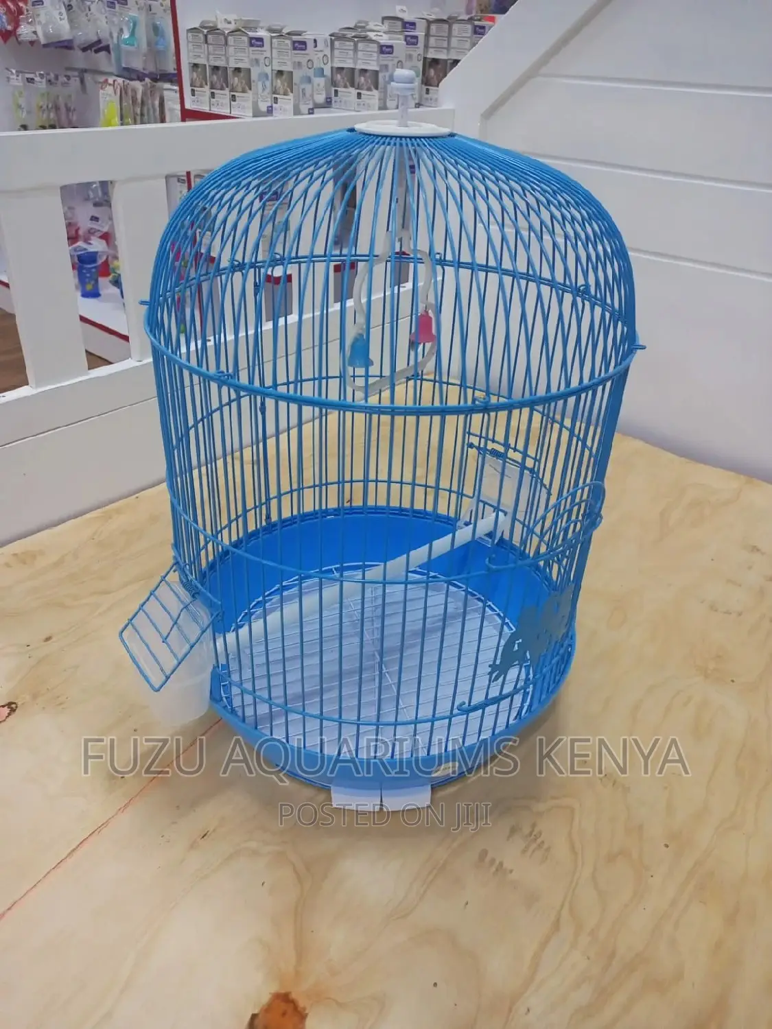 Blue Bird Cage