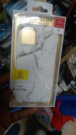 White Marble iPhone 13 Case
