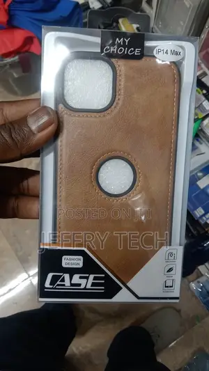 For iPhone 14 Max Slim Luxury Leather Case Cover