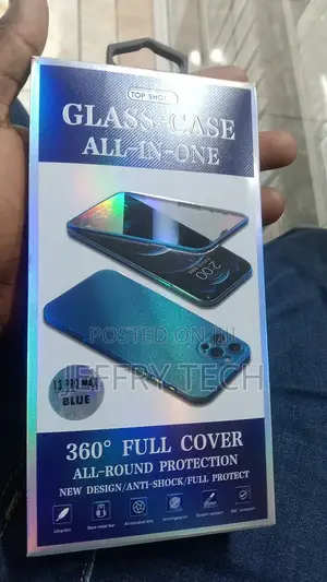 iPhone 13 PRO Max 360 Degree Full Glue Glass+Case