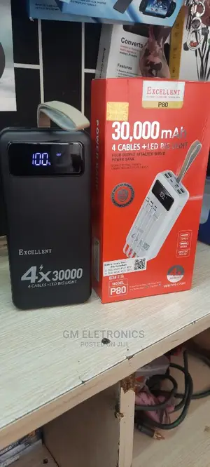 Portable Powerbank 30000mah