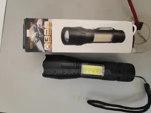 Zoom Torch Cob Light Flashlight Zoom Torch Rechargeable