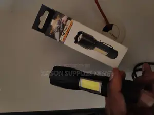 Zoom Torch Cob Light Flashlight Zoom Torch Rechargeable