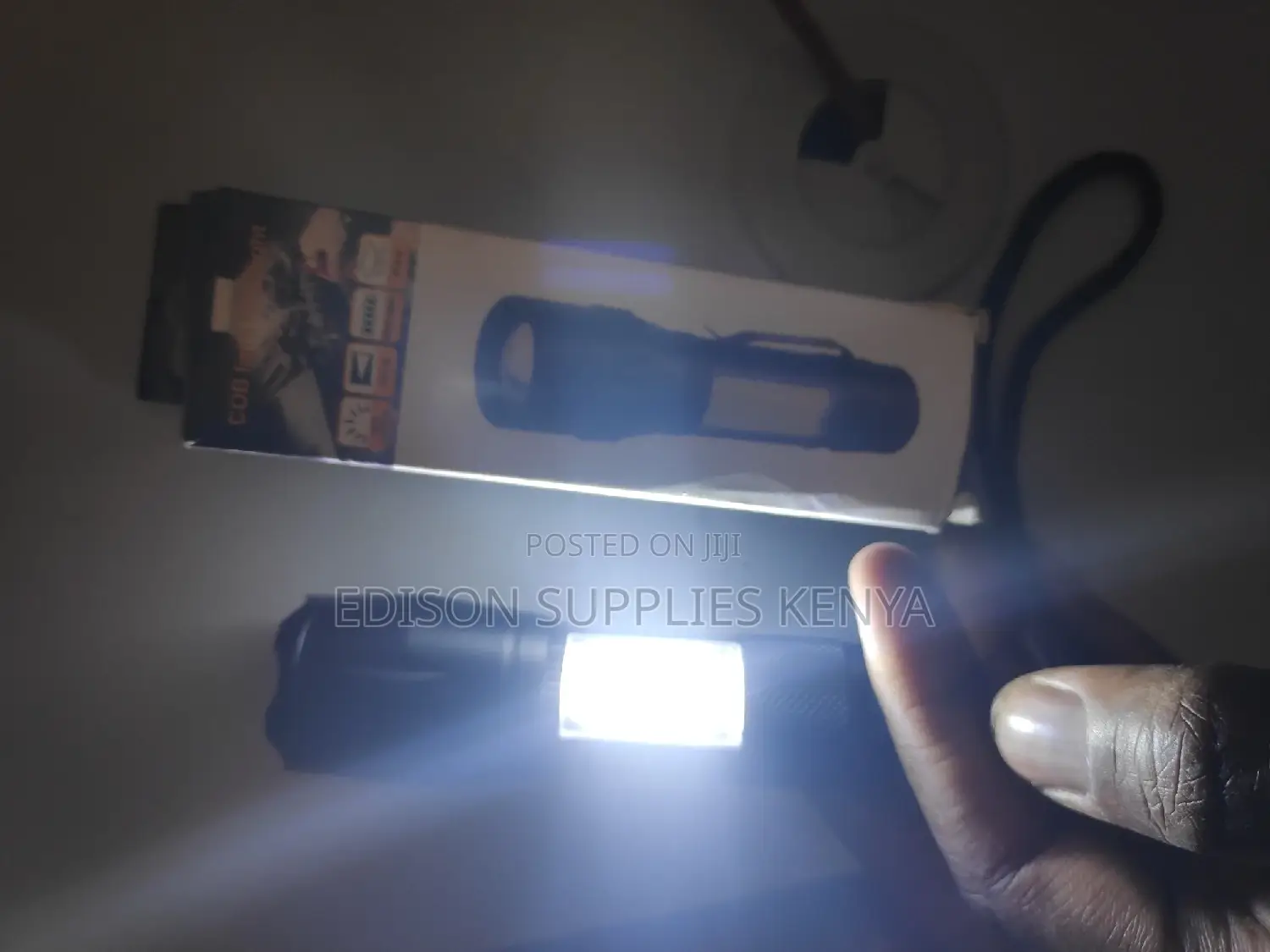 Zoom Torch Cob Light Flashlight Zoom Torch Rechargeable