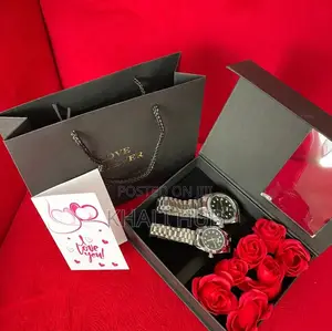 Rolex! Rolex Couple Set X Flower Box Xcard