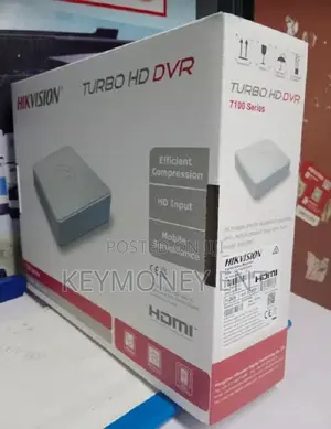 4 Ports Hikvision DVR Upto 4mp(Full 1080p)