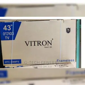 Vitron 43 Smart Television,Free to Air Channels