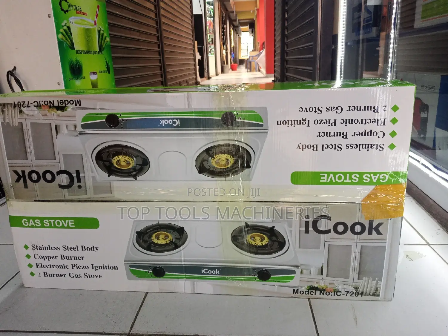 ICOOK 2 BURNER Gas Stove