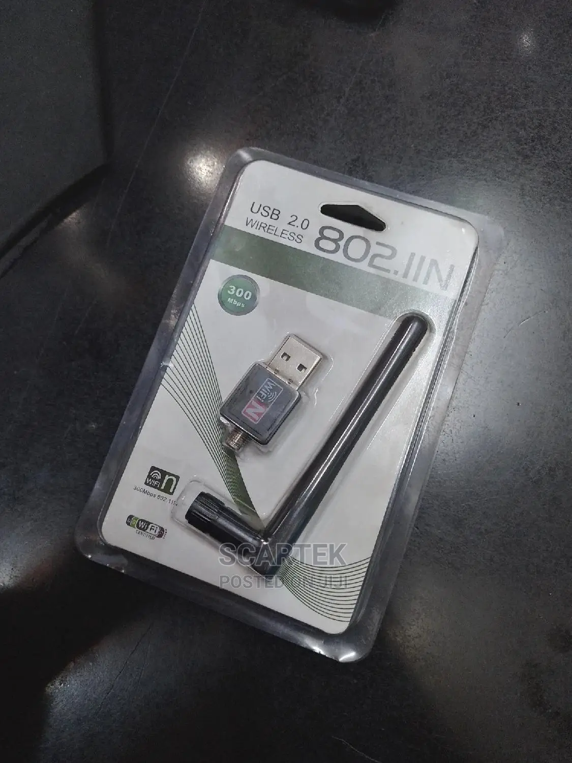 USB 2.0 Wireless Wifi 300mbps Dongle
