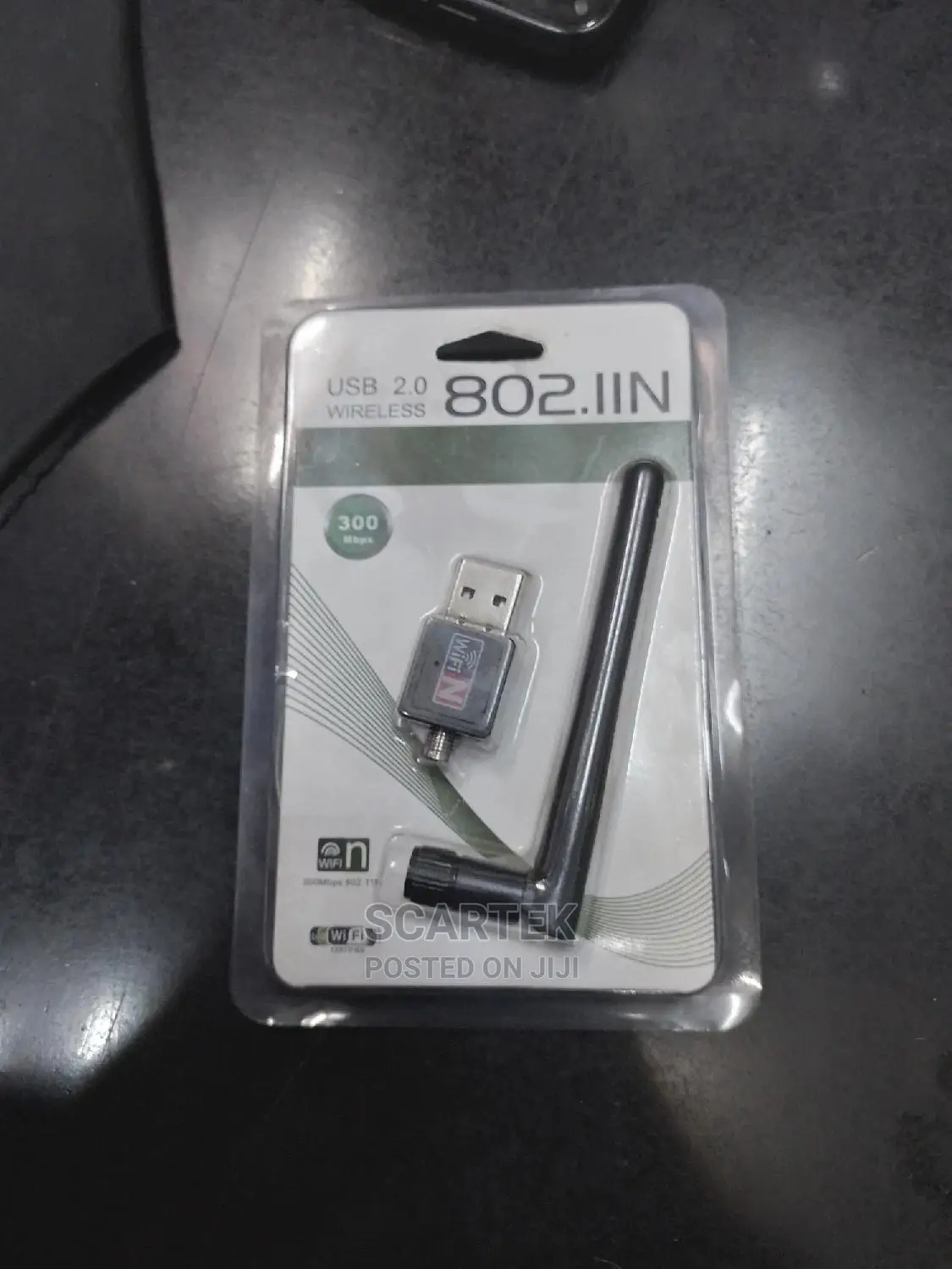 USB 2.0 Wireless Wifi 300mbps Dongle