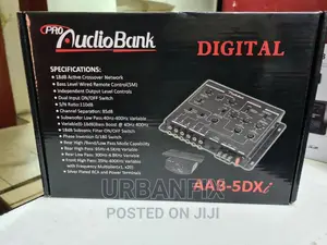 5 Way Audiobank Active Crossover