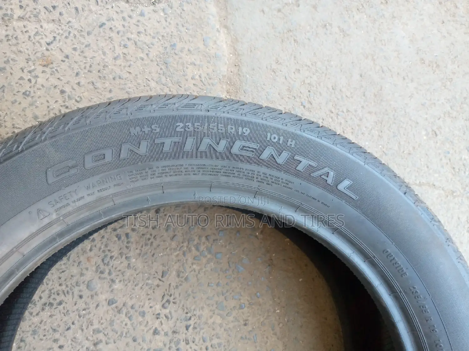 235/55r19 Continental