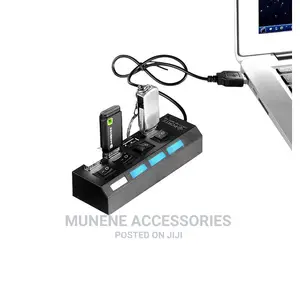 4 Port USB 2.0 HUB Extender Adapter for Laptop PC DATA TRANS