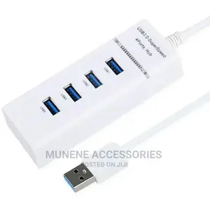 4 Port USB 3.0 HUB Extender Adapter for Laptop PC DATA TRANS