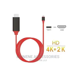 1080P 2M Type C Usb-C to HDMI HD TV Cable for Samsung Etc