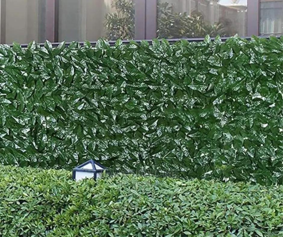 Artificial Green Privacy Fence