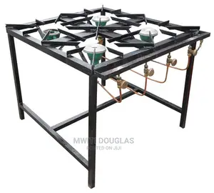 Mild Steel 4 Burner Gas Cooker