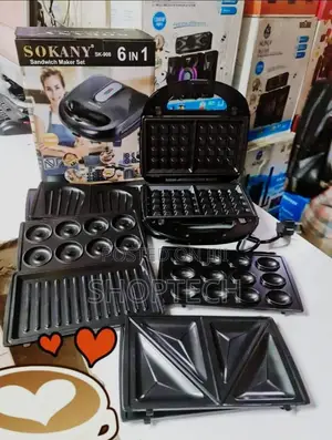 Sokany 6in1 Sandwich Maker