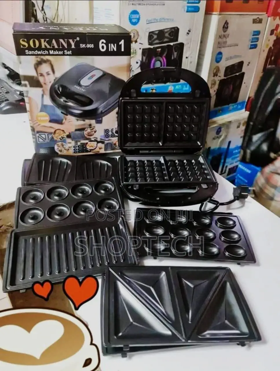 Sokany 6in1 Sandwich Maker