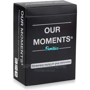 Our Moments Families Card Game
