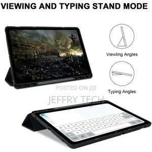 Samsung Galaxy Tab S7 Fe Case,With Pencil Holder Galaxy Tab