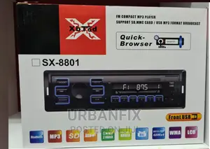 Xplode Bluetooth Car Radio With FM/USB/AUX