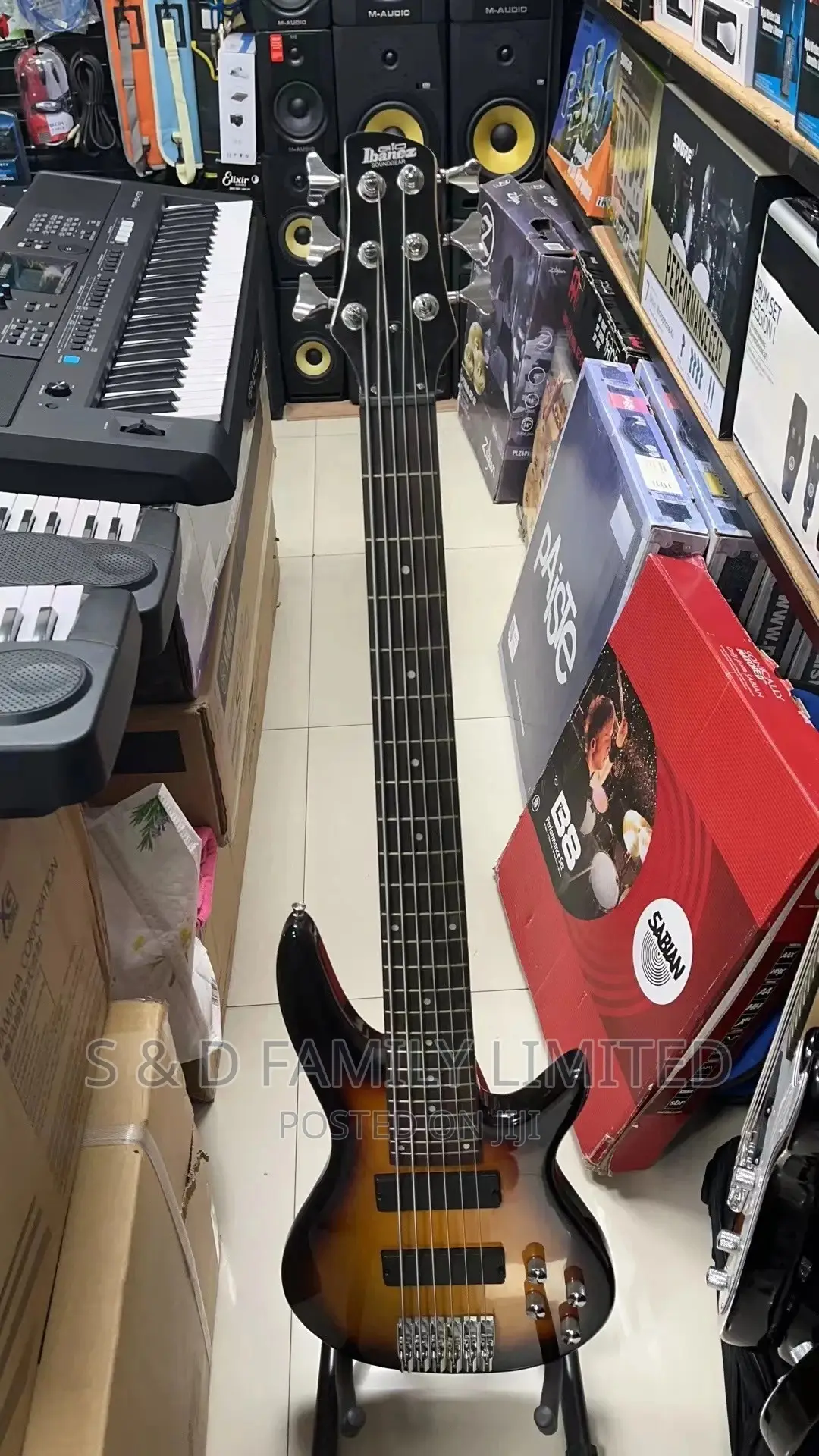 Ibanez 6-String Bass Guitar
