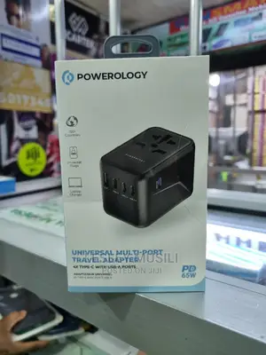 Universal Multi-Port Travel Adapter PD 65W ( 4X Type-C