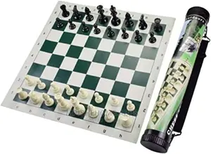 Leather Chess Game 52cm × 52cm