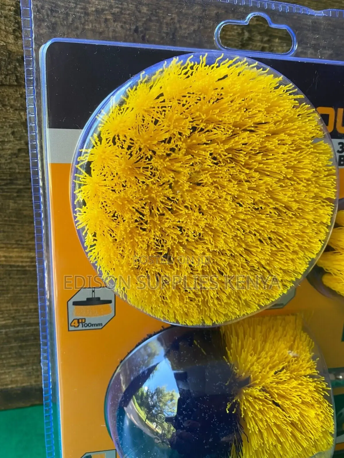 Drill Brush Set 3pcs Tolsen Drill Powered Cleaning Brush Set