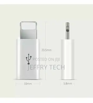 Micro USB to 8pin Data Cable Adapter Android to iPhone Conve