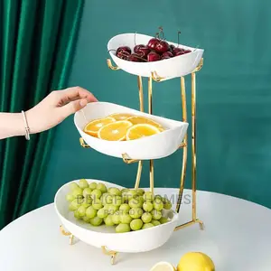 3layer Fruit Ceramic Storage