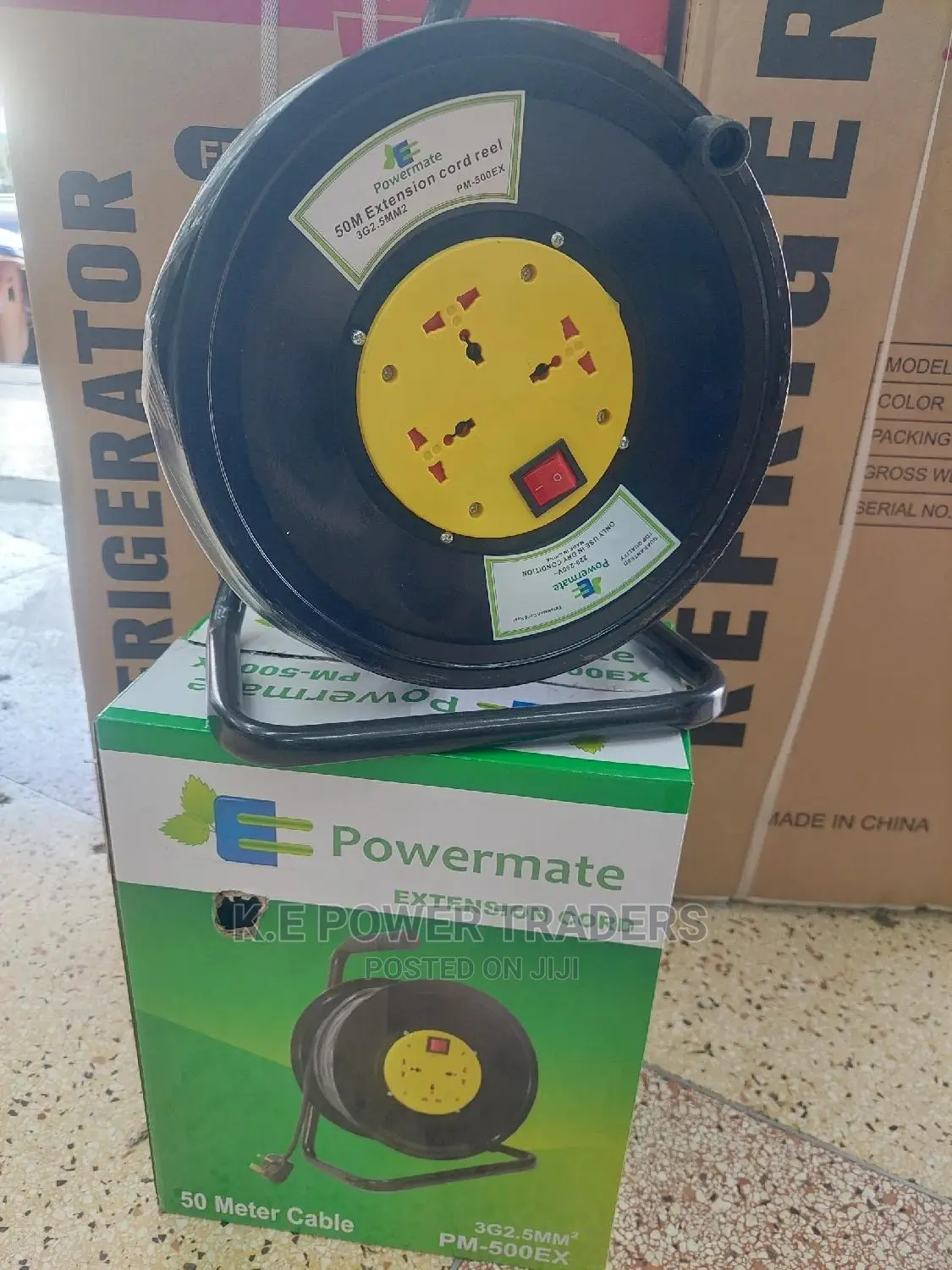 Flexible Extension 50m Cable Reels