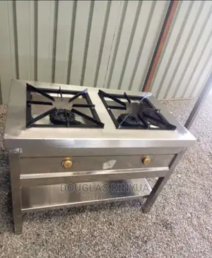 Stainless Steel Gas Cooker High Pressure Burners.