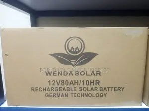 Wenda 12v/80ah Rechable Solar Battery