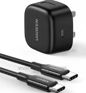 Ugreen Usb-C 25W Pd Charger With C-C 2M Cable