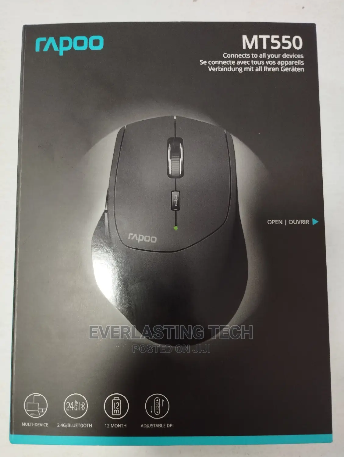 Rapoo Multi-mode Wireless Mouse MT550
