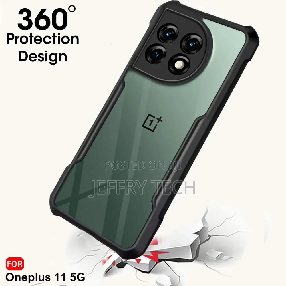 Shockproof Crystal Clear Back Cover Case for Oneplus 11 5G |