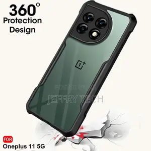 Shockproof Crystal Clear Back Cover Case for Oneplus 11 5G |