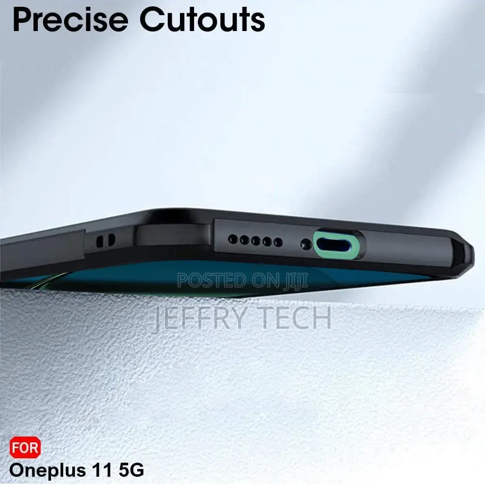 Shockproof Crystal Clear Back Cover Case for Oneplus 11 5G |
