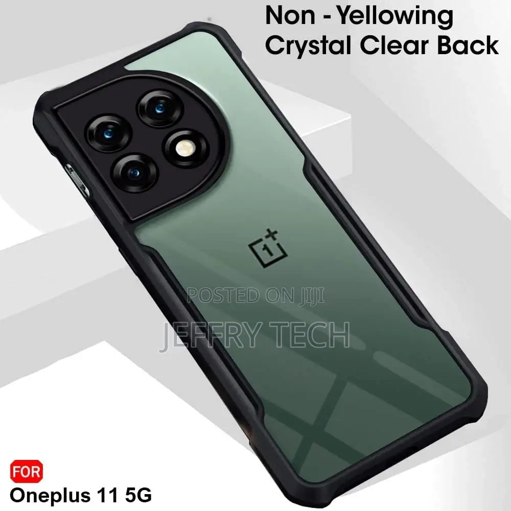 Shockproof Crystal Clear Back Cover Case for Oneplus 11 5G |