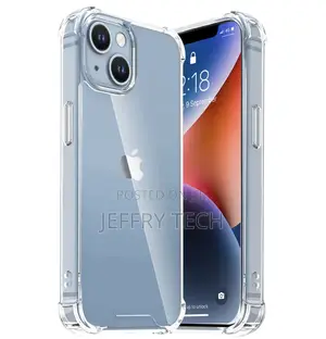 Transparent Hard Back Cover Case for iPhone 14 / iPhone 13