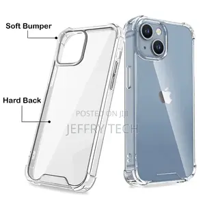 Transparent Hard Back Cover Case for iPhone 14 / iPhone 13