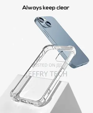 Transparent Hard Back Cover Case for iPhone 14 / iPhone 13