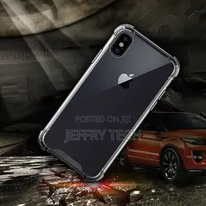 EGOTUDE Back Cover for iPhone X/ Xs ( Silicone|Transparent )