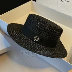 Round Straw Sun Panama Hat