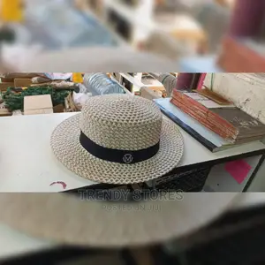 Round Straw Sun Panama Hat