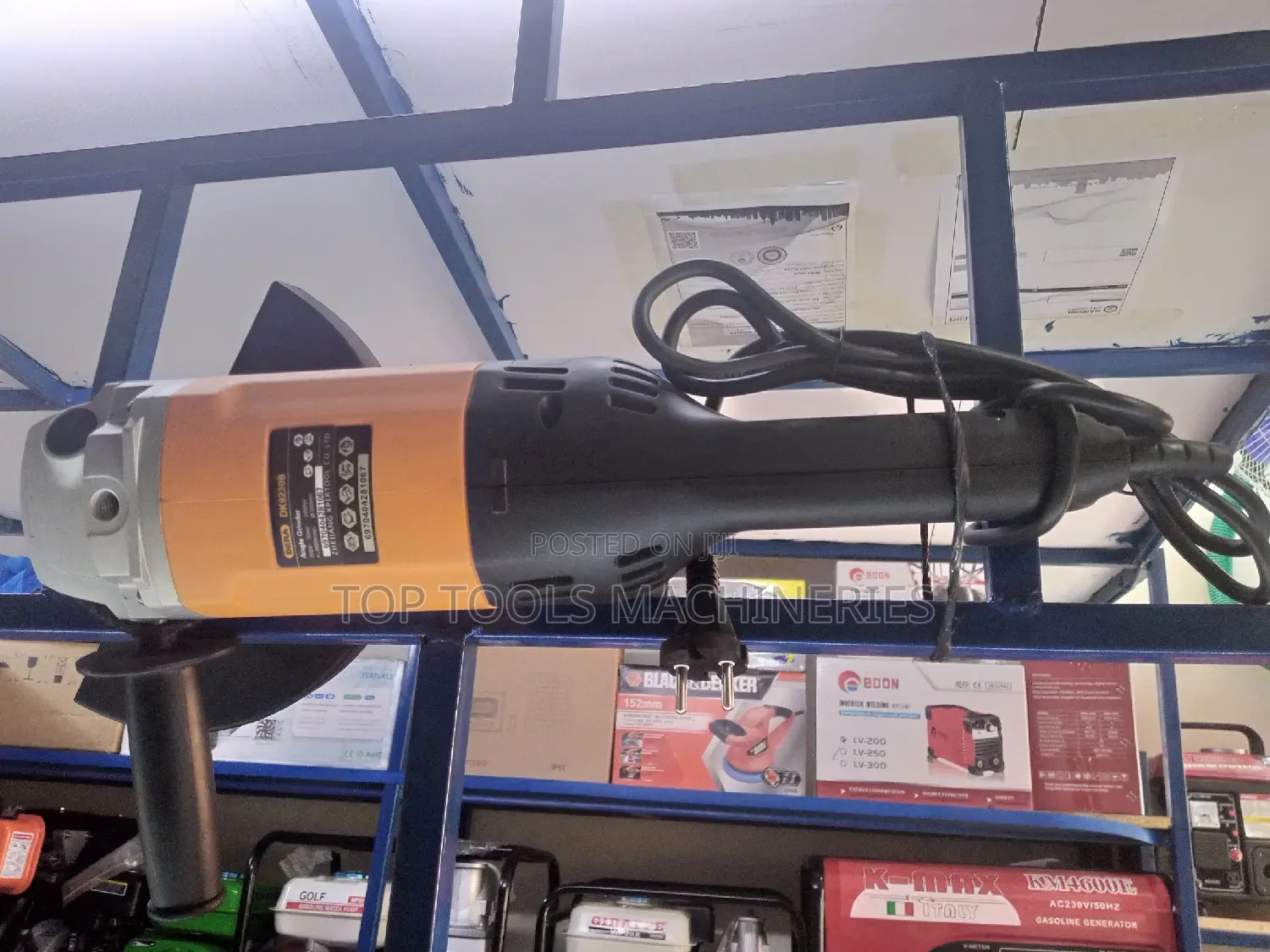 Dera 9 Inch Angle Grinder