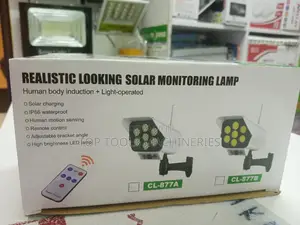 200 Watts Solar Monitoring Lamp