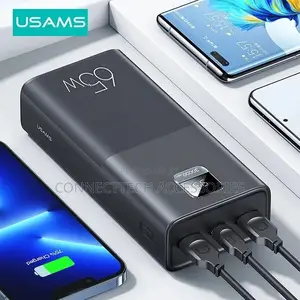 USAMS 65W Fast Charging Kit 30000mah Powerbank